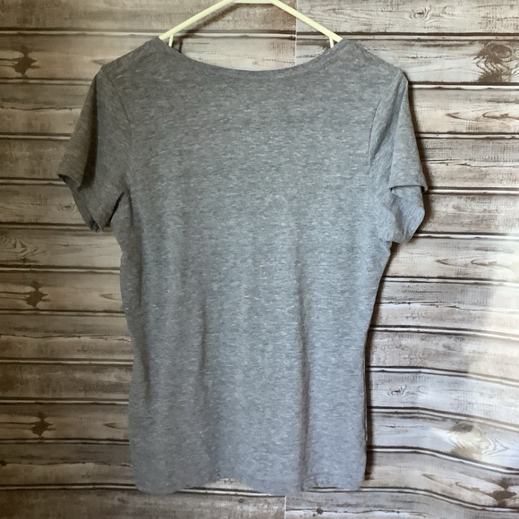 Chicago Cubs MLB V Neck T Shirt Sz L - Picture 2 of 4